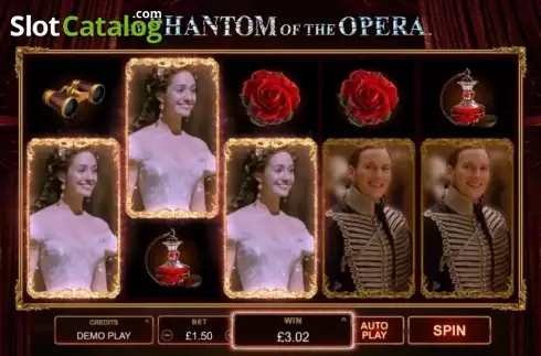 Οθόνη3. The Phantom of the Opera (Microgaming) Κουλοχέρης