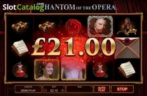 Οθόνη5. The Phantom of the Opera (Microgaming) Κουλοχέρης