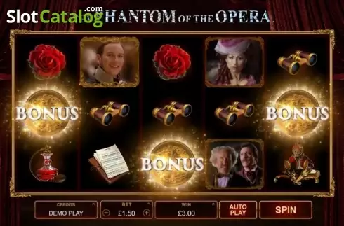 Οθόνη8. The Phantom of the Opera (Microgaming) Κουλοχέρης