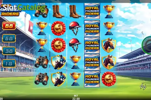 Οθόνη3. Royal Thunder Riders Κουλοχέρης