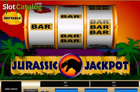 Οθόνη3. Jurassic Jackpot Κουλοχέρης