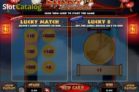 Οθόνη2. Lucky Numbers Κουλοχέρης 