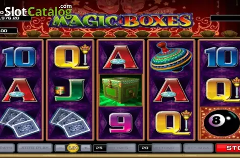 Οθόνη 3. Magic Boxes Κουλοχέρης 