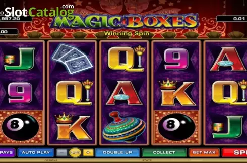 Οθόνη 4. Magic Boxes Κουλοχέρης 
