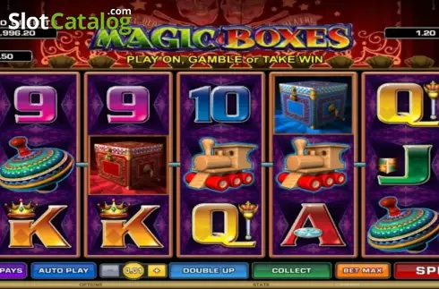 Οθόνη 5. Magic Boxes Κουλοχέρης 