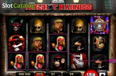 Οθόνη8. Mugshot Madness Κουλοχέρης