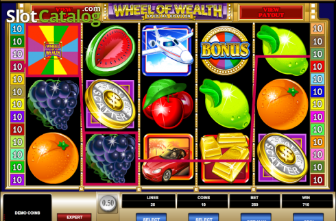 Οθόνη 4. Wheel of Wealth Special Edition Κουλοχέρης