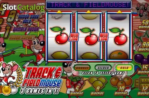 Οθόνη 2. Track And Field Mouse Κουλοχέρης