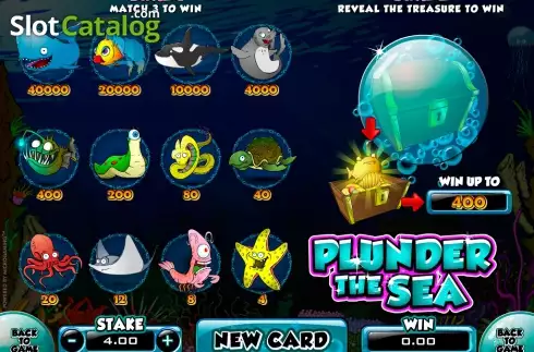 Οθόνη2. Plunder The Sea Κουλοχέρης