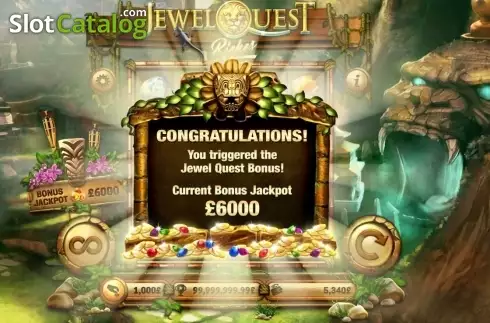 Οθόνη 3. Jewel Quest Riches Κουλοχέρης