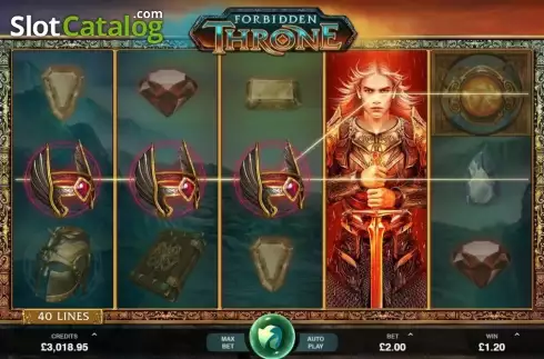 Οθόνη 3. Forbidden Throne Κουλοχέρης