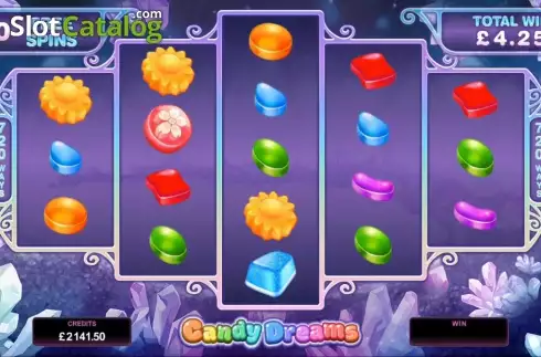 Οθόνη 1. Candy Dreams (Microgaming) Κουλοχέρης