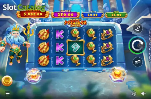 Οθόνη2. Almighty Poseidon Empire Κουλοχέρης