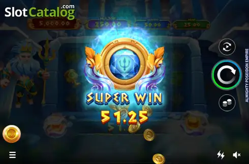 Οθόνη3. Almighty Poseidon Empire Κουλοχέρης