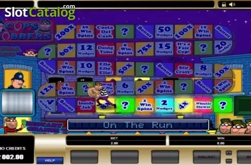 Οθόνη5. Cops and Robbers (Microgaming) Κουλοχέρης 