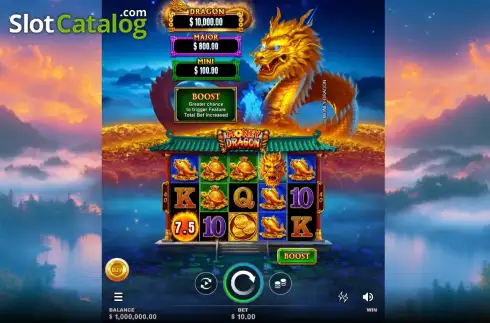 Οθόνη2. Money Dragon (Microgaming) Κουλοχέρης 