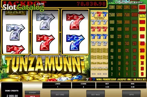 Οθόνη 1. Tunzamunni Κουλοχέρης