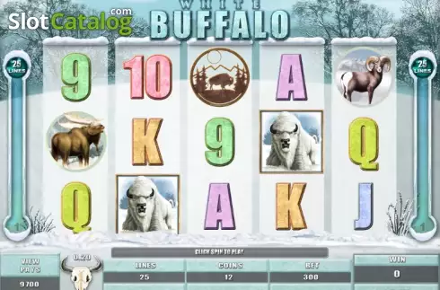 Οθόνη 1. White Buffalo (Microgaming) Κουλοχέρης