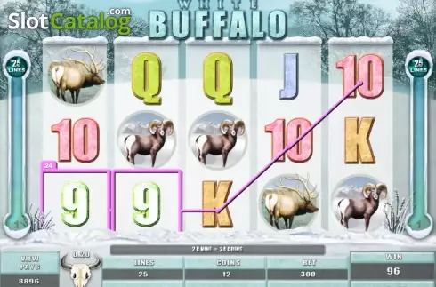 Οθόνη 2. White Buffalo (Microgaming) Κουλοχέρης