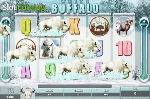 Οθόνη 4. White Buffalo (Microgaming) Κουλοχέρης