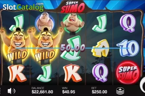 Οθόνη 1. Super Sumo Κουλοχέρης