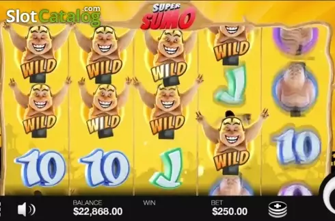 Οθόνη 3. Super Sumo Κουλοχέρης