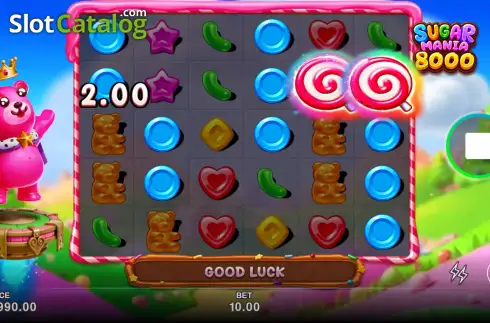 Οθόνη3. Sugar Mania 8000 Κουλοχέρης