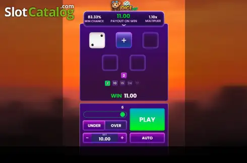 Οθόνη2. Dice Pop Κουλοχέρης
