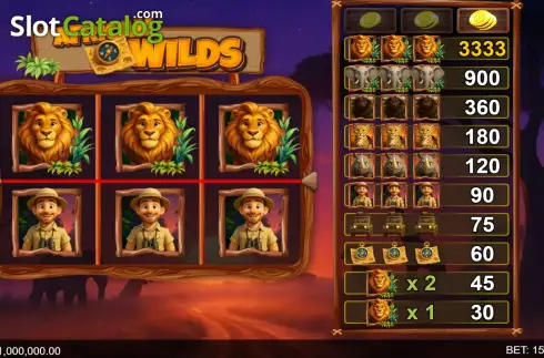 Οθόνη2. African Wilds Κουλοχέρης 