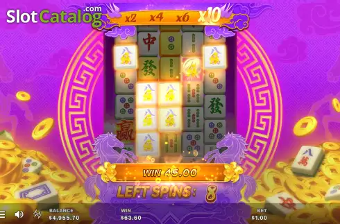Οθόνη3. Mahjong Reels Κουλοχέρης