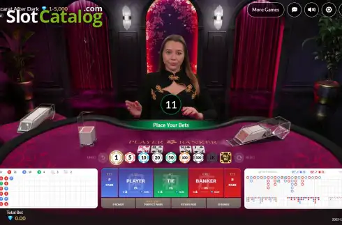 Οθόνη2. Baccarat After Dark Κουλοχέρης 