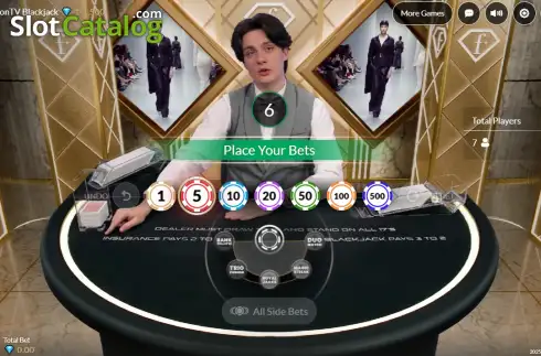 Οθόνη2. FashionTV BLACKJACK Κουλοχέρης