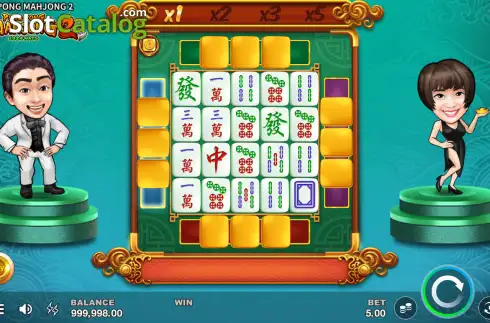 Οθόνη2. Pong Pong Mahjong 2 Κουλοχέρης