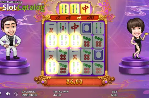 Οθόνη3. Pong Pong Mahjong 2 Κουλοχέρης