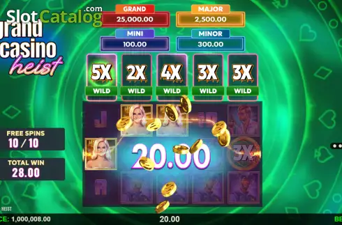 Οθόνη3. Grand Casino Heist Κουλοχέρης 
