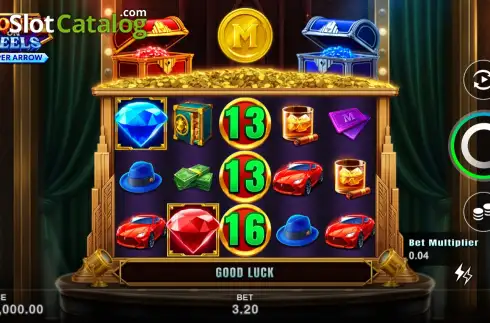 Οθόνη2. Money on Reels Super Arrow Κουλοχέρης