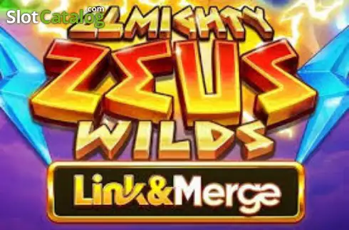 Almighty Zeus Wilds Link&Merge Λογότυπο Almighty Zeus Wilds Link&Merge Λογότυπο