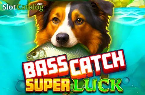 Bass Catch Super Luck Λογότυπο Bass Catch Super Luck Λογότυπο