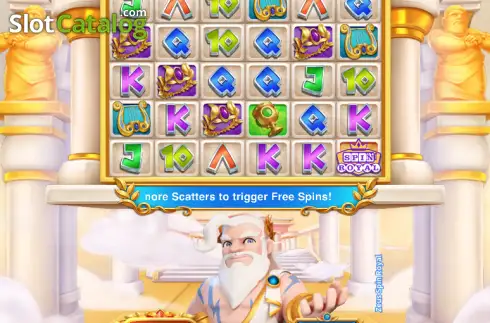 Οθόνη2. Zeus Spin Royal Κουλοχέρης 
