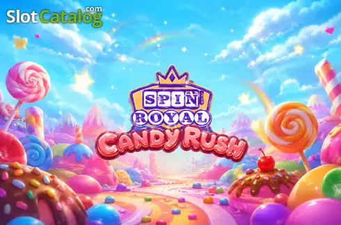 Candy Rush Spin Royal Λογότυπο Candy Rush Spin Royal Λογότυπο