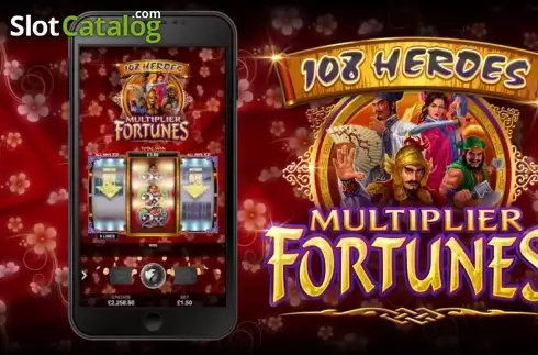 Οθόνη 7. 108 Heroes Multiplier Fortunes Κουλοχέρης 