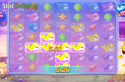 Οθόνη3. Whale Rush Κουλοχέρης