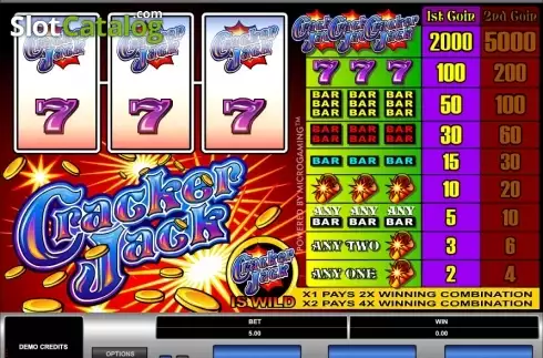 Οθόνη2. Cracker Jack Κουλοχέρης