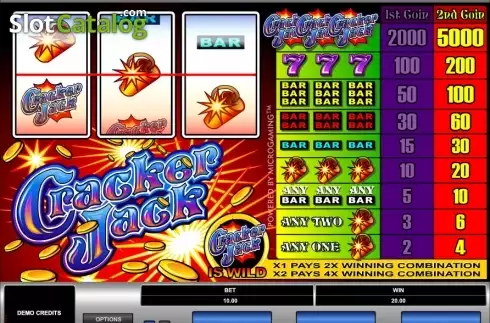 Οθόνη3. Cracker Jack Κουλοχέρης