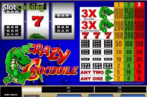 Οθόνη2. Crazy Crocs (Games Global) Κουλοχέρης