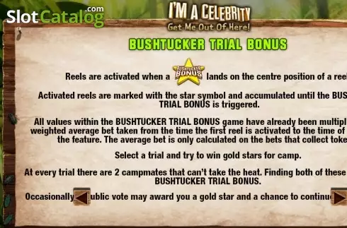 Πίνακας πληρωμών 7. I'm a Celebrity Get Me Out of Here Κουλοχέρης