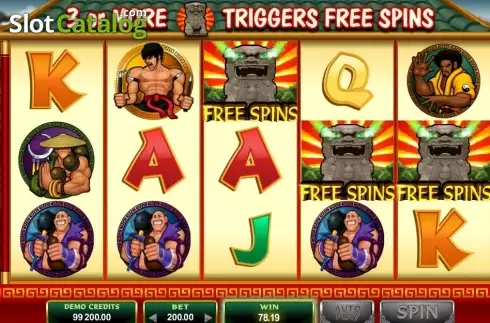 Οθόνη5. Kung Fu Cash Κουλοχέρης
