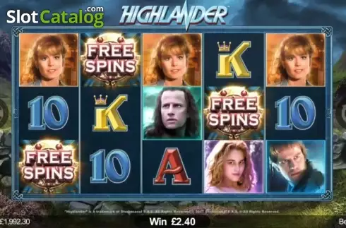Οθόνη5. Highlander Κουλοχέρης