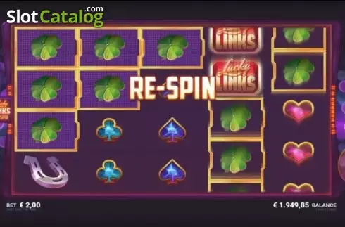Οθόνη4. Lucky Links Κουλοχέρης