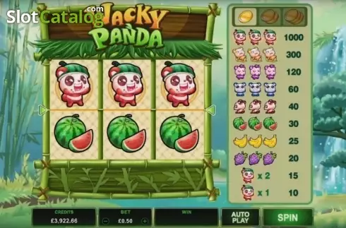 Οθόνη2. Wacky Panda Κουλοχέρης 